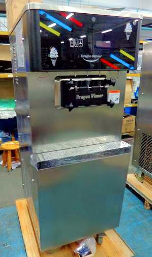 45L/400cones per hour Oceanpower DW138TC soft commercial ice cream machine