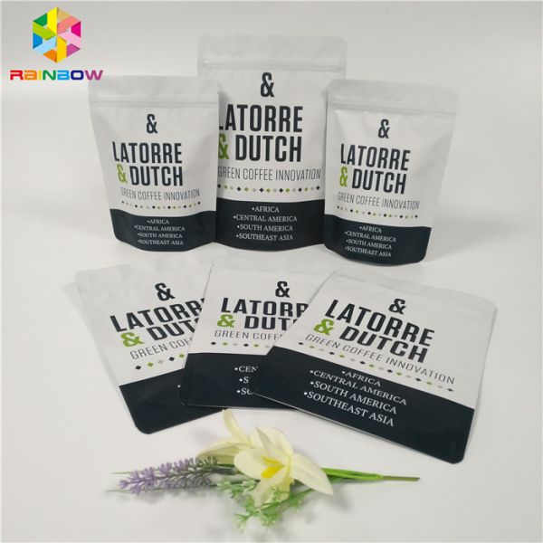 Мешок алюминиевой фольги упаковывая Зиплок Реклосабле печатание Гравуре сумки кофе клапана