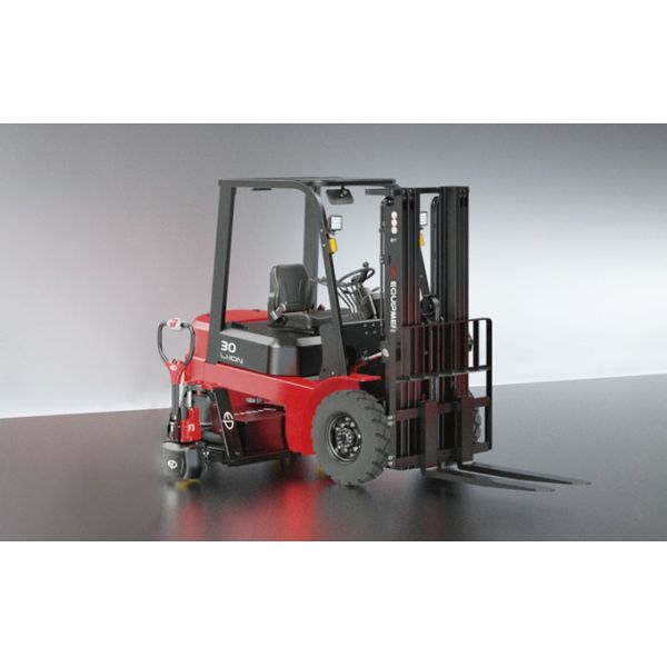 2.5T 3T 3.2T Camion élévateur électrique Prix contrepoids Li-ion Entrepôt Camions élévateurs