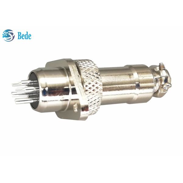 Rhombus Flange Gx12 5 Pin Connector 3A 200V  Circular Connectors
