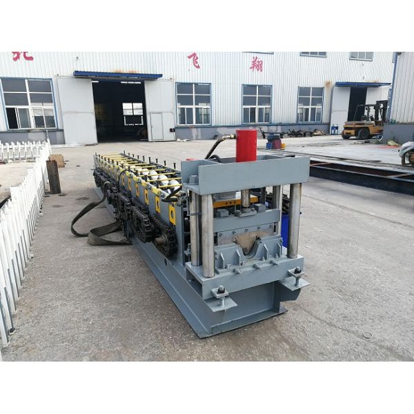 Arc shaped galvanized steel radiator support rack roll forming machine