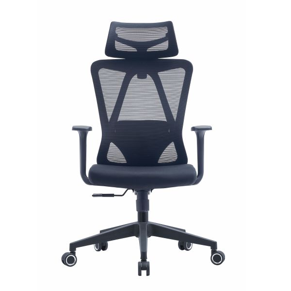 Staff Ergonomic Swivel Office Chair With Adjustable Lumbar Cushion