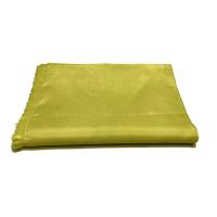 Tissu para-aramidique étanche à l'eau Tissu de Kevlar flexible jaune pour vêtement