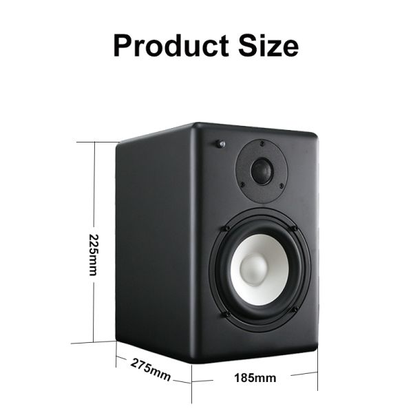F505 Active Studio Monitor 100W Bluetooth Speaker with 5 Woofer