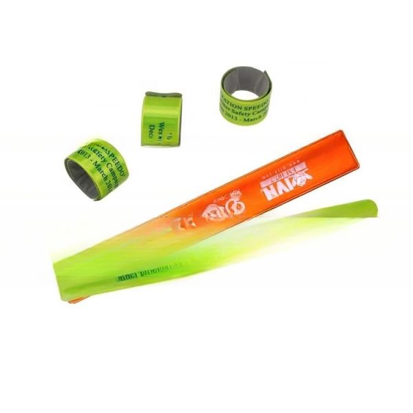 Reflective LED Armband for Hiking Safety Orange Luminous Adjustable