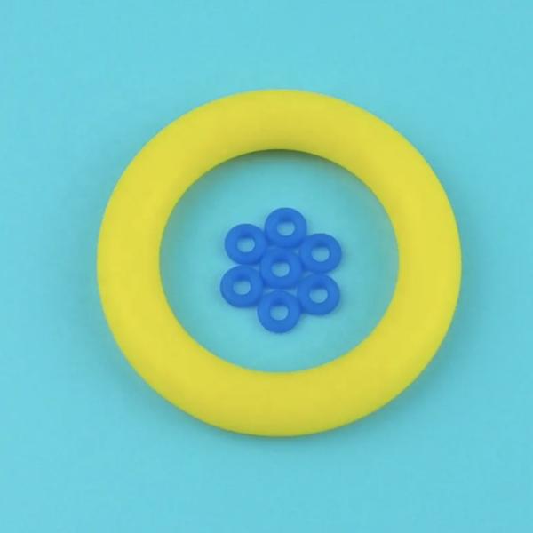 Fumed Grade Self Lubricating Silicone rubber material 6.5Mpa For Machinery Industry