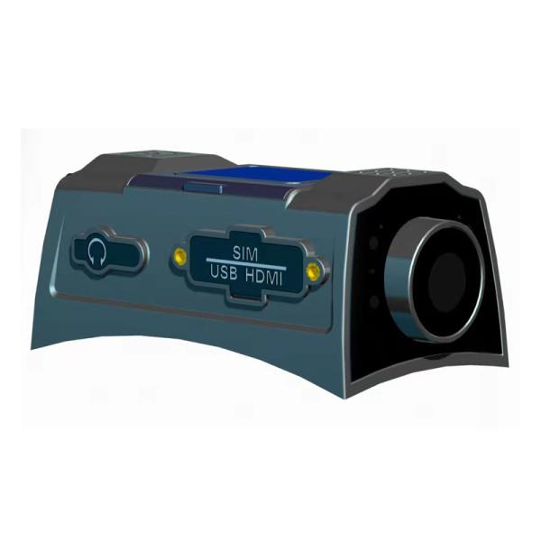 4G Safety Helmet Camera Dual Lens 1080P H.265 4 Core For Military Tactical