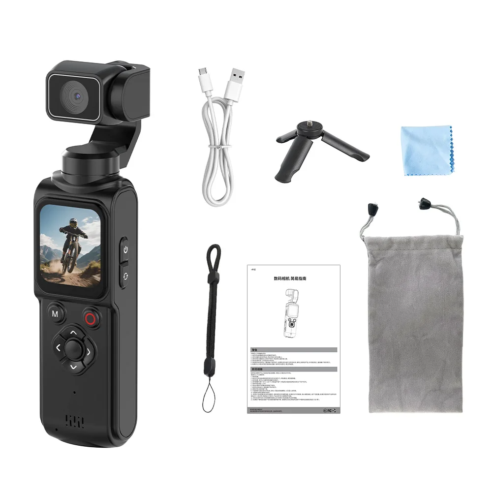Best Popular 4K Ultra HD Pocket Action Camera Live Streamin With Tracking