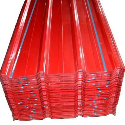 G550 Chapa de telhado revestida com zinco Chapa de aço ondulado para material de telhado