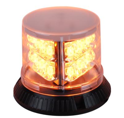 3W Amber Led Beacon Warning Light , 6 Modes LED Flashing Beacon Lights
