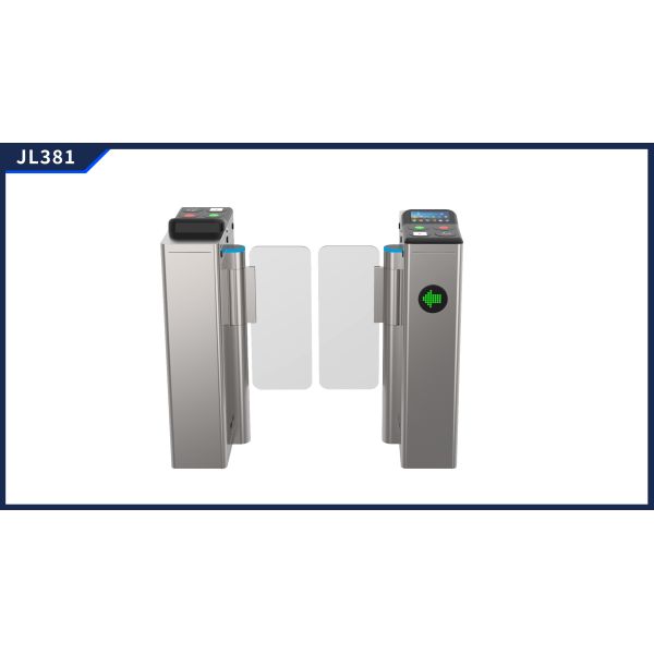 J381 Swing Barrier Gate Infrared Anti-Clip Function for Safe and Smooth Access