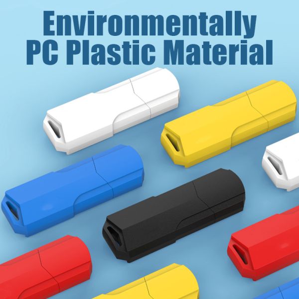 Plug And Play USB 3.0 Pen Drive 64GB 128GB Plastic Flash Stick Customized Logo