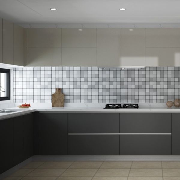 Оптовая дешевая заказная современная лаковая мебель Кухонные шкафы