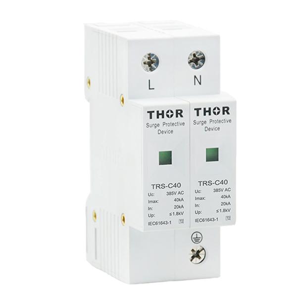 Whole house surge arrester power surge protective 40KA surge protector
