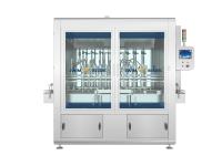 Máquina de enchimento líquida de enchimento 6000 BPH do pistão do inseticida de 16 cabeças 50ML-1000ML