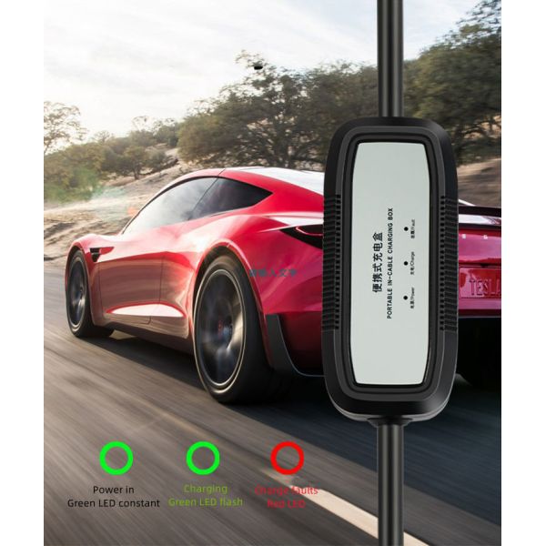 Домашняя зарядная станция 7kw 32A портативная для электрического автомобиля водоустойчивого