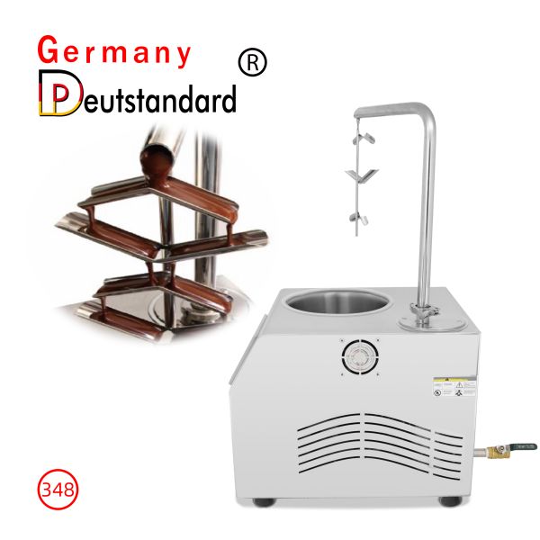 Chocolate Tempering Machine and Dispenser 1kw 45 KG for Ice Cream Store Modernization