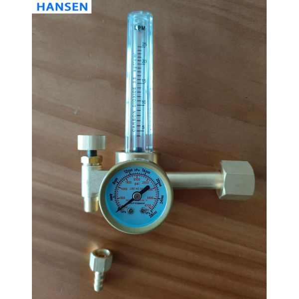 Flowmeter Regulator ，Gas Flow Gauge Regulator ，Argon CO2 Welding Gas Regulator with Flow Meter ，Welder Cylinder Pressure Reducer ，Gas Flow Controller for MIG TIG Welding ，Torch Gas Regulating Valve