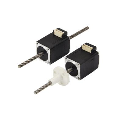 20LHS Series 60N Force 2 Phase Nema8 No Captive & External Nut Hybrid linear Stepper Motors Linear Acuators
