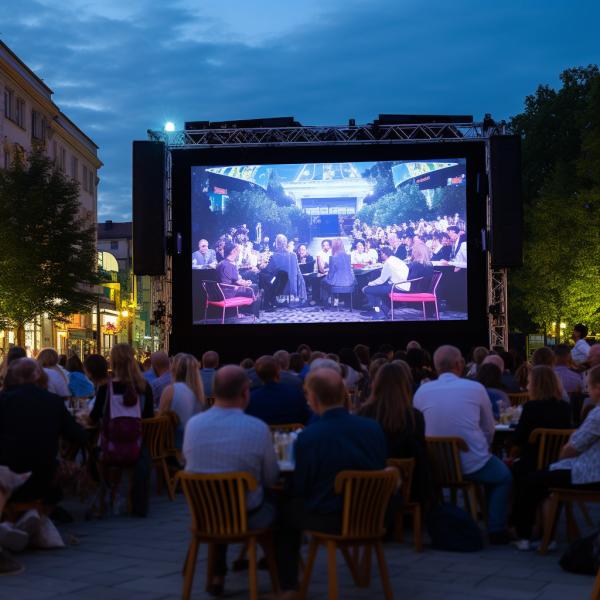 Rental Commercial Outdoor LED Advertising Screen High Resolution Seamless