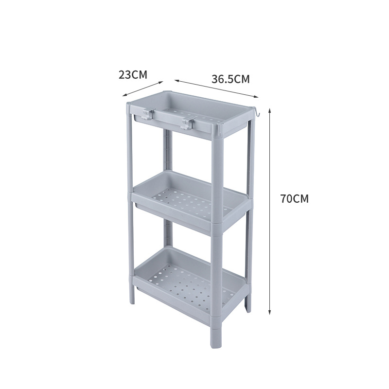 Plastic Organizer Portable Can Be Assembled to Carry square Shelving Toy Clutter Organizer
