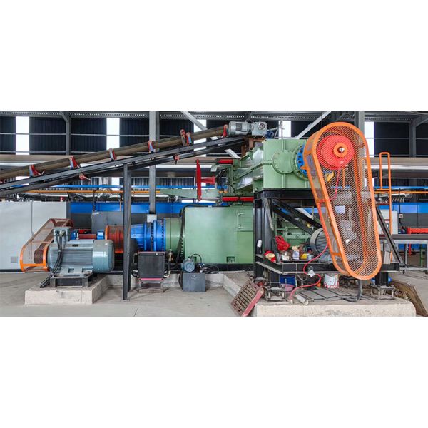 Fully Automatic PLC Controlled Vacuum Extruder for High-Pressure Clay Brick Making with De-airing System