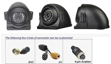 Waterproof Vehicle CCTV Camera System IP68 AHD 960P Wide Angle For Bus