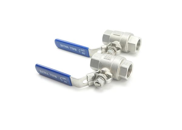 DN40 Stainless Steel Water Valves , 200WOG Tc End 4 Inch Ball Valves