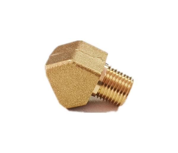 1/8 NPT * 1/8NPT Brass 45 Degree Elbow Brass Pipe Thread Fitting