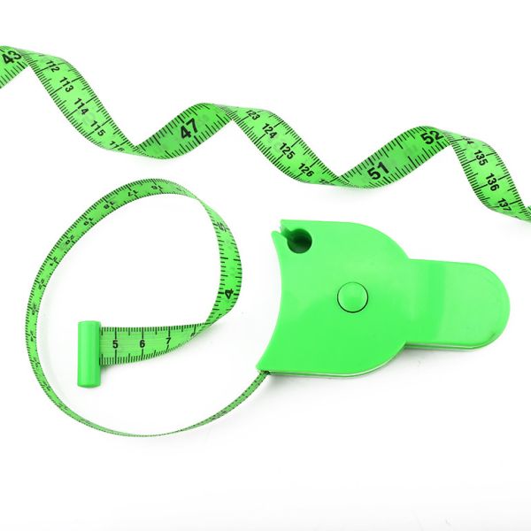 Wintape Пластиковая измерительная лента на заказ 2м 80 дюймов Зелёный винил покрытый мягкая маленькая лента для измерения размеров тела