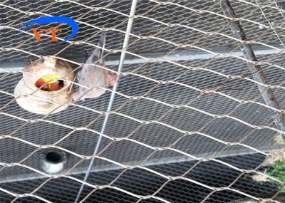 40x40mm Woven Zoo Wire Mesh X Tend 1.2mm Stainless Steel Animal Cages