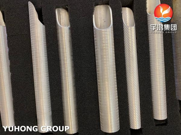 B111 C71640 Copper Nickel Alloy 70/30 Enhanced Heat Transfer Condenser Tube