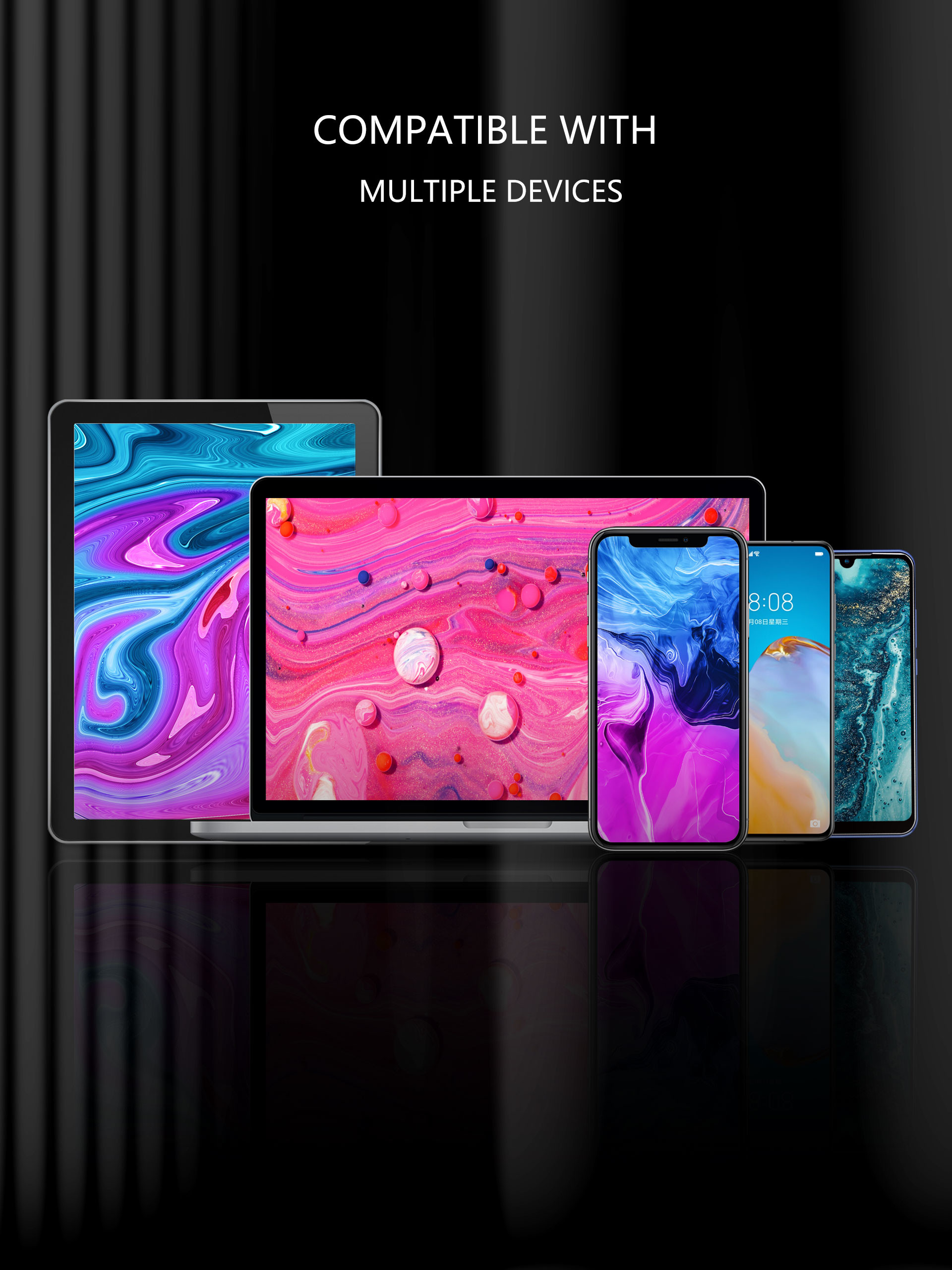 Штепсель перемещения OEM портативный 1A 5V всеобщий для Samsung