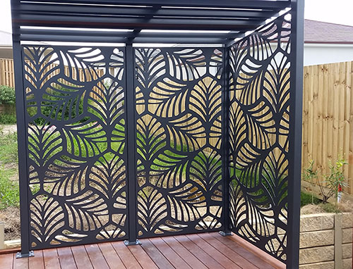 American Style Custom Laser Cut Metal  Stainless Steel Wall Panels Partition