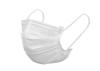 Double Nose Wire Non Woven Fabric Products Plastic Material For Face Mask