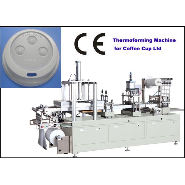 New Condtion Hot sale Fast Speed PP Transparent Sheet Automatic Plastic Lid Machine