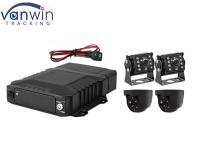 3G 4G GPS WiFi G-sensor opcional 4CH SD HDD Soluciones de DVR móvil