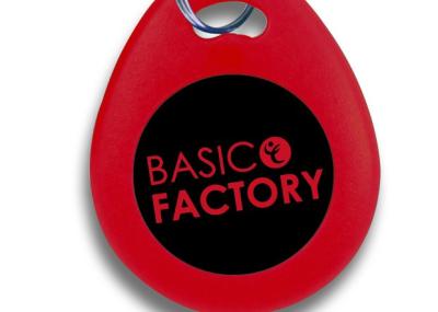 Customized IC ID CUID RFID Tag NFC Key Fob For Access Control