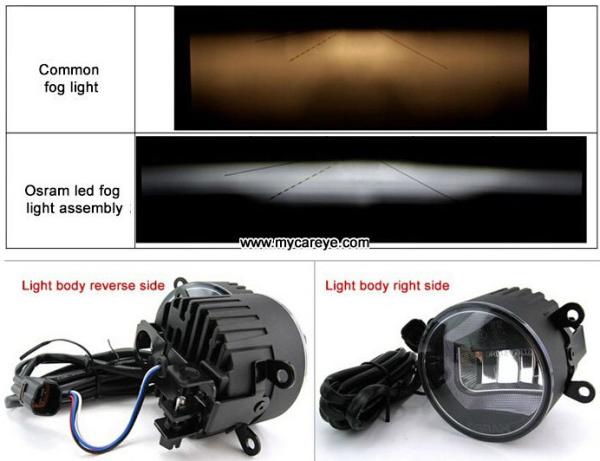 Peugeot 4008 front fog lamp LED steering daytime running lights kit DRL
