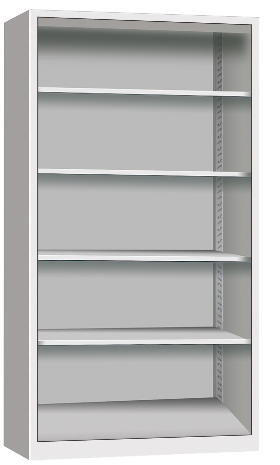 Knock Down Office 4 Adjustable File Metal Cabinet Sale Without Door