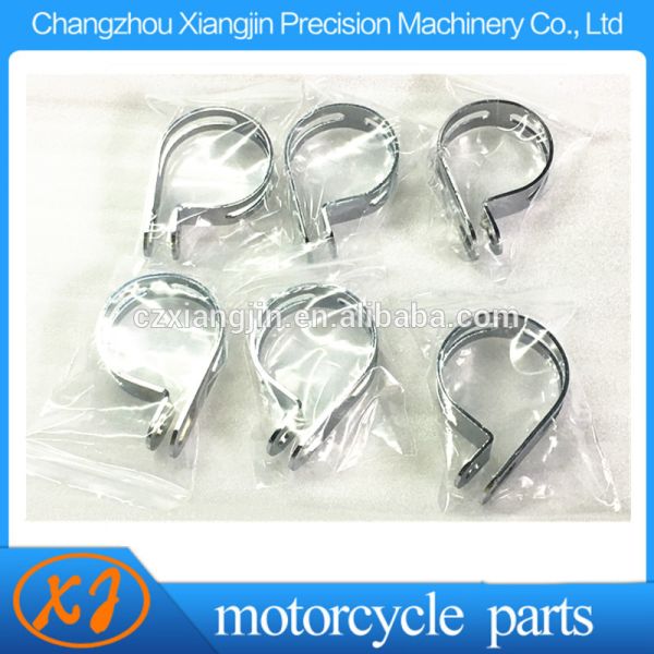 Steel Chromed 50mm Bend Clamp Silver Chromed Speedway 