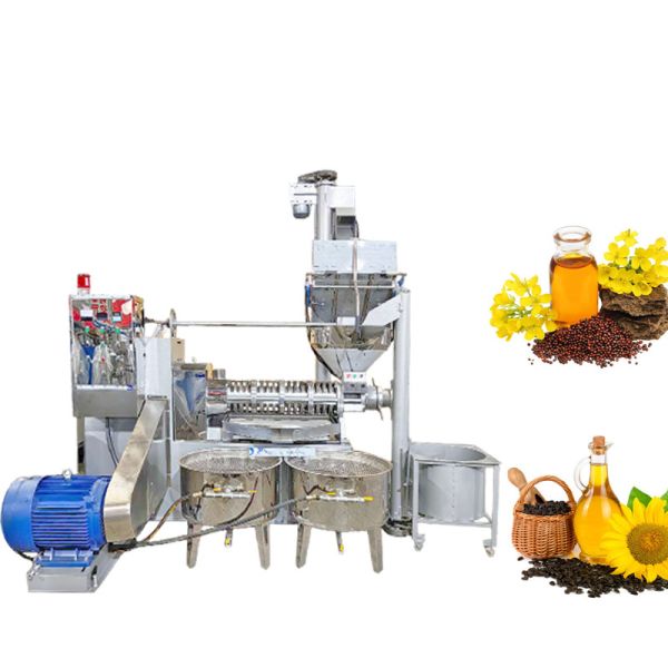20 Tpd  Sunflower Mustard Peanut Oil Press Machine Commercial Oil Making Machine
