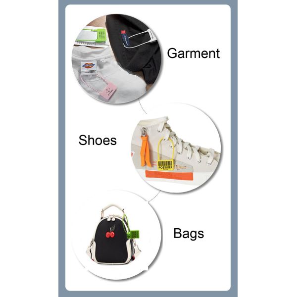 250mm Plastic Security Seal Tamper Proof Big Flag For Luggage Bag