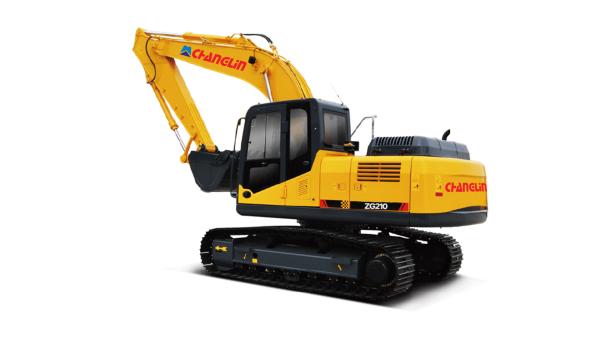 Sinomach Changlin Crawler Hydraulic Excavator ZG210 With 21 Tons Isuzu Cummins Engine