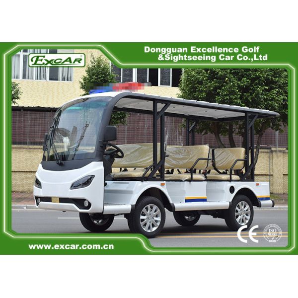 Excar 8 Seaters Sightseeing Electric Shuttle Bus 72V Tourist Car