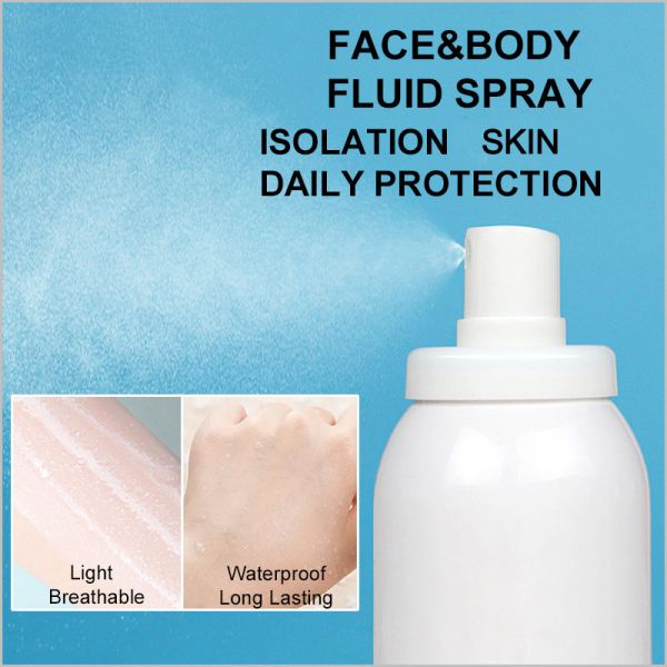150ml Facial Liquid Lotion Covering And Brightening Outdoor Body Isolating Protective Spray