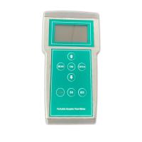 Medidor de flujo de aguas residuales de solución de agua Clamo en medidor de flujo ultrasónico Doppler con 4-20mA