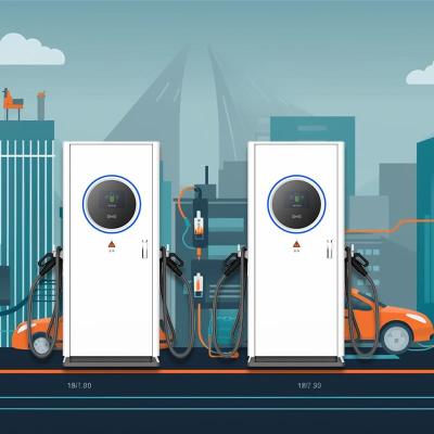Dc Fast Charging Station Level 3 Ev Charger Station 120kw 180kw 240kw CCS1 CCS2