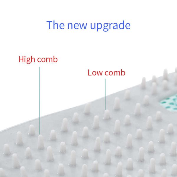 Инструмент холить собаки щетки Дешеддинг волос перчатки любимца силикона для извлекает волосы
