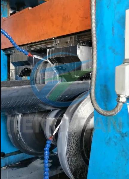 Automatic Servo Steel Pipe Making Machine 4-12mm Wall Thickness